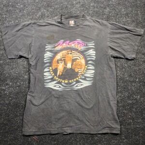 ZZTOP Sz Lg Black Mean Rhythm Global Tour 1997 TShirt By Nice Man